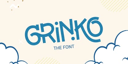 Grinko font preview image #3