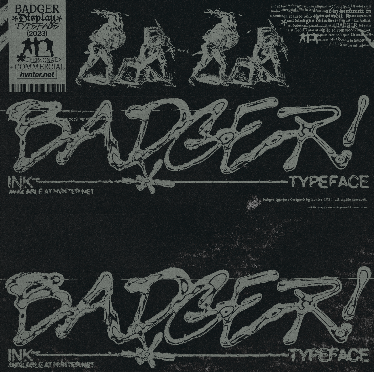Badger font preview image #2