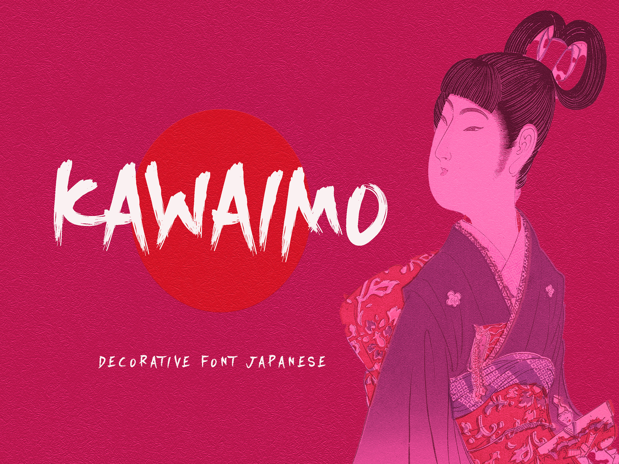 Kawaimo font preview image #1