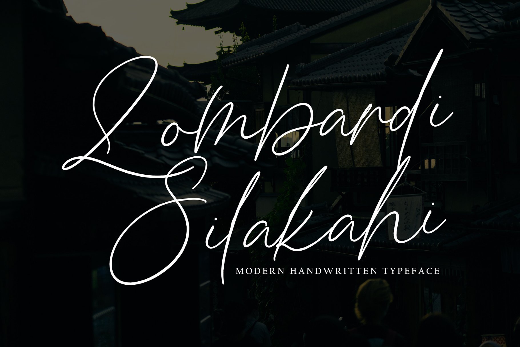 Lombardi Silakahi font preview image #1