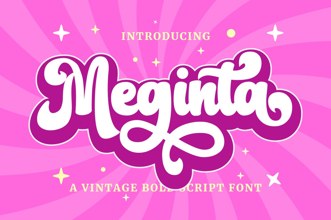 Meginta font preview image #1