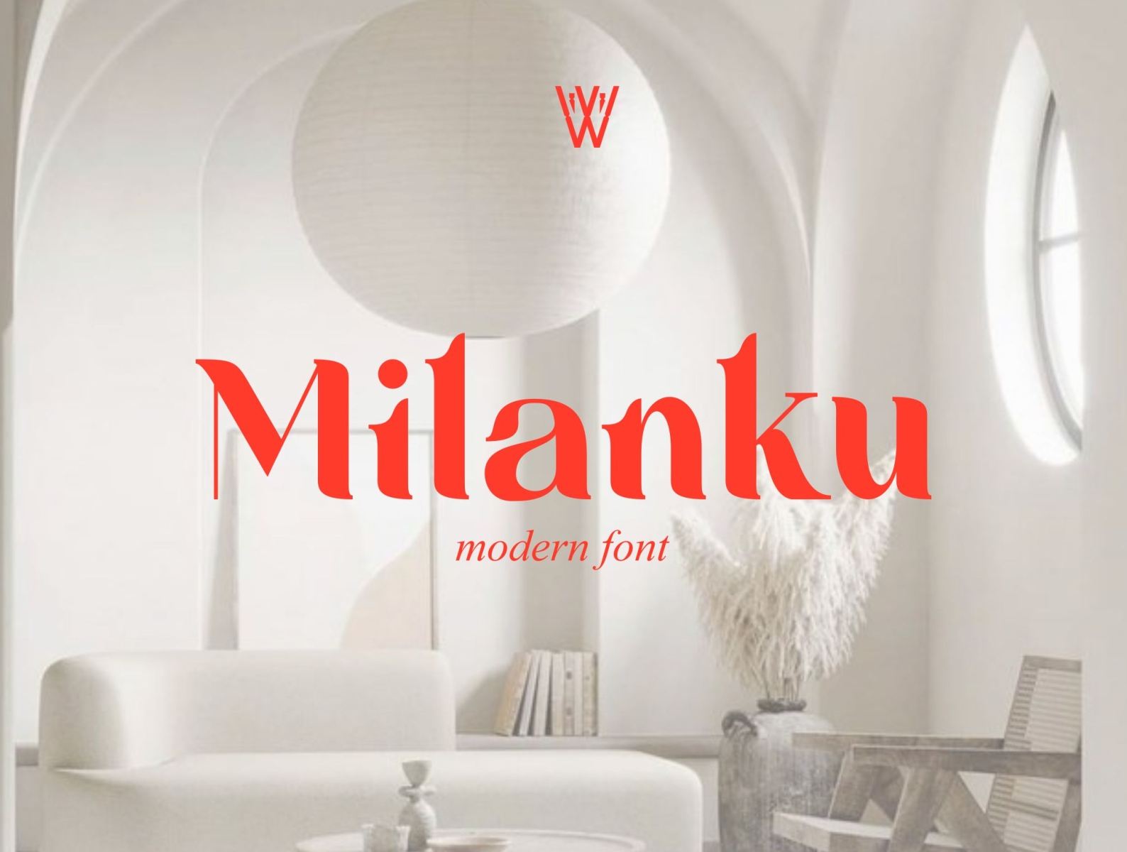 Milanku font preview image #1