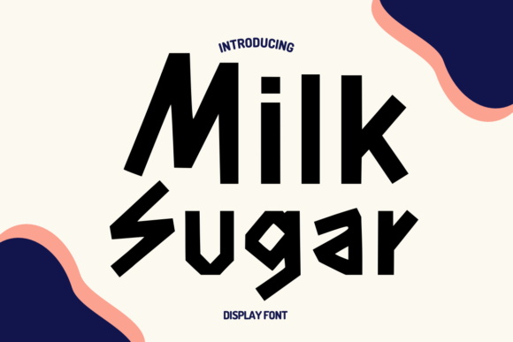 Milk Sugar font preview image #1
