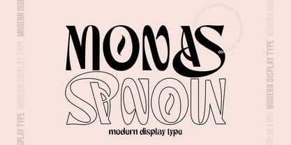 Monas font preview image #4