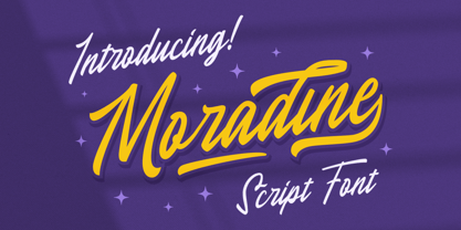 Moradine font preview image #1