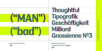 Multipa font preview image #3