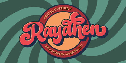 Raydhen font preview image #5