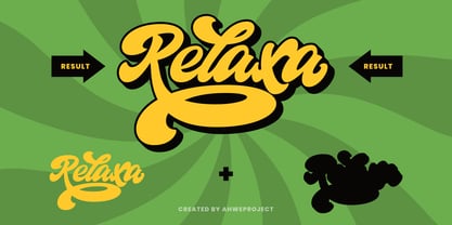 Relaxa font preview image #4