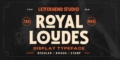 Royal Loudes font preview image #3