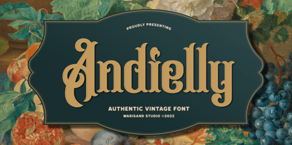 Andielly font preview image #4