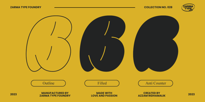 Bulbis font preview image #4