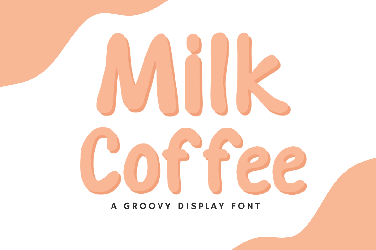 Milk Coffee font preview image #1