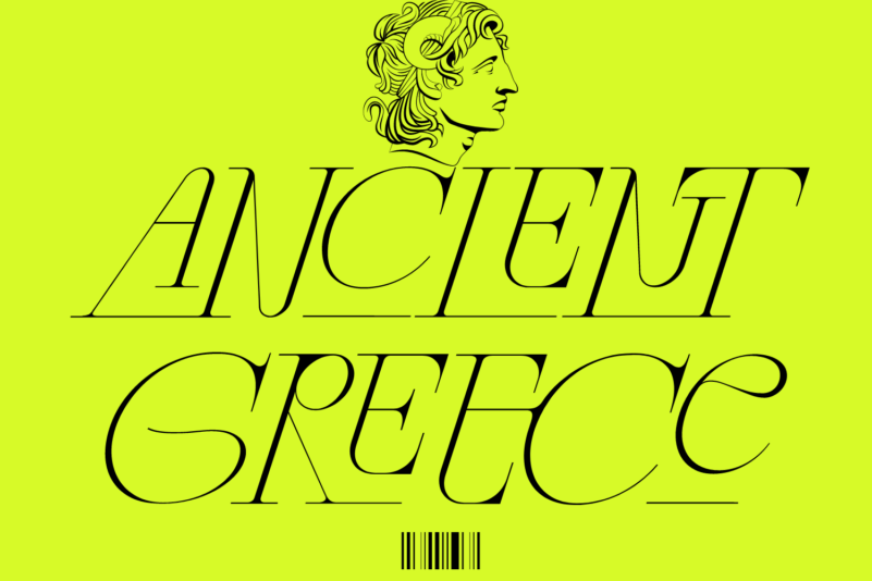 Ancient Greece font preview image #1