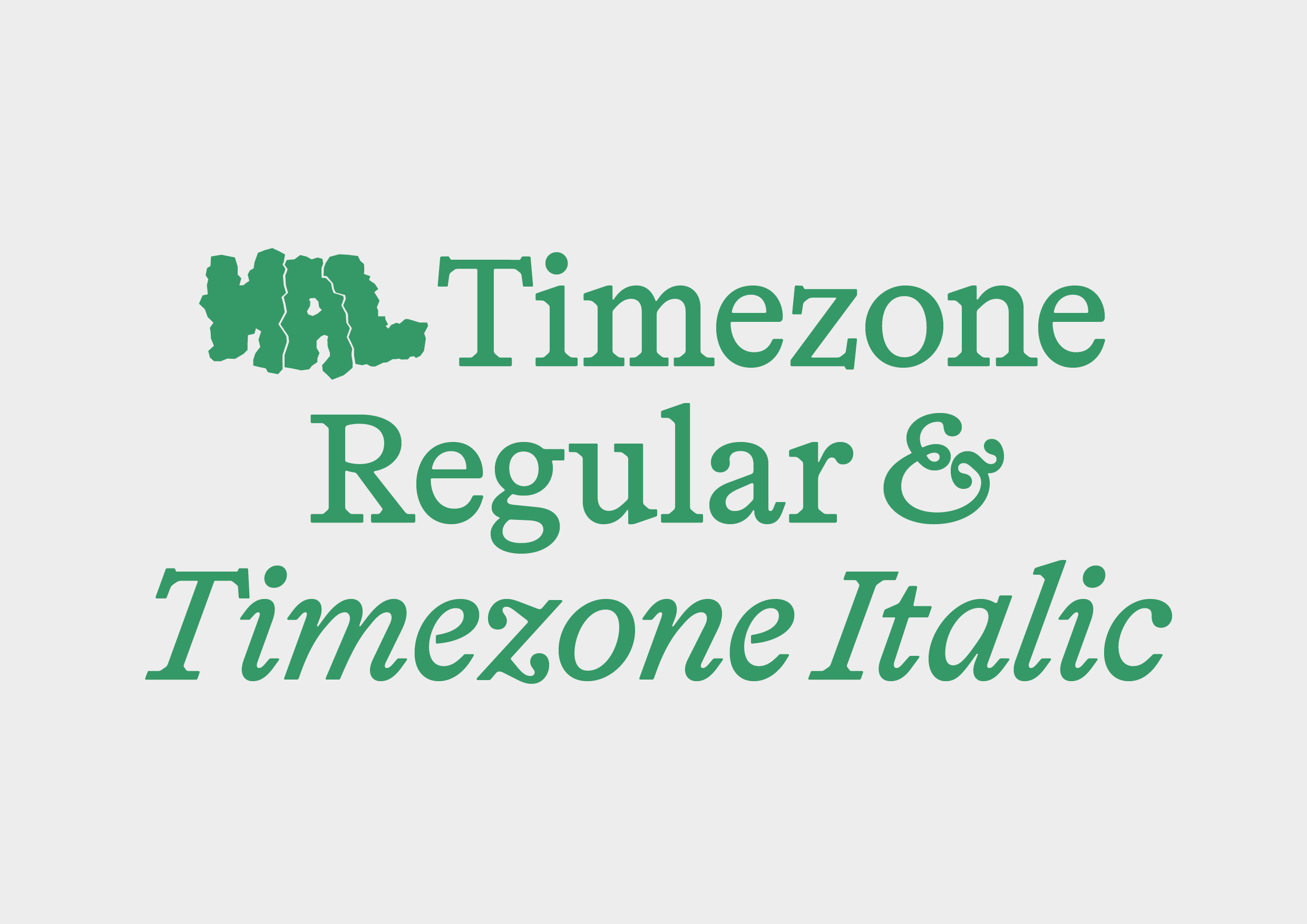 HAL Timezone font preview image #1