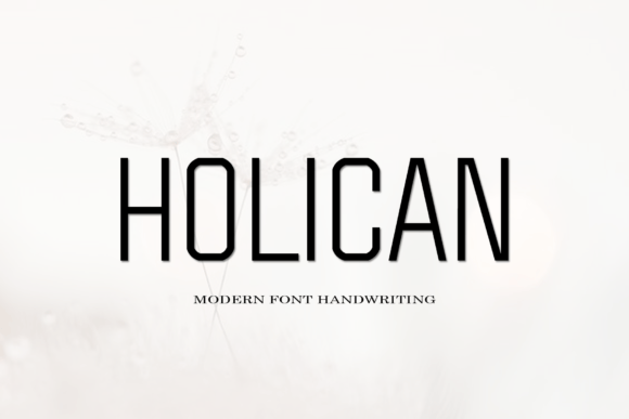 Holican font preview image #1