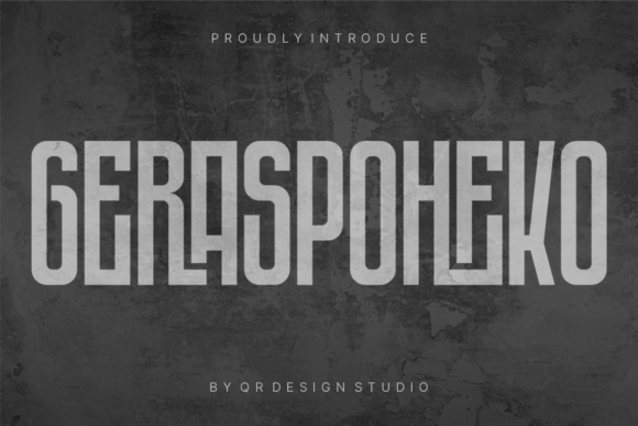 Geraspoheko font preview image #1