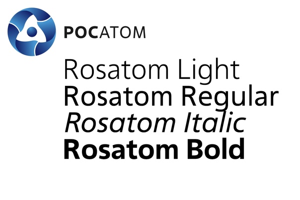 Rosatom font preview image #1