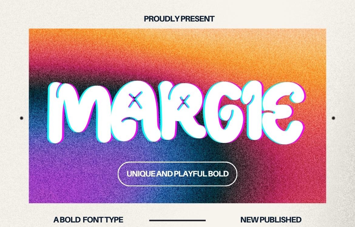 Margie font preview image #1