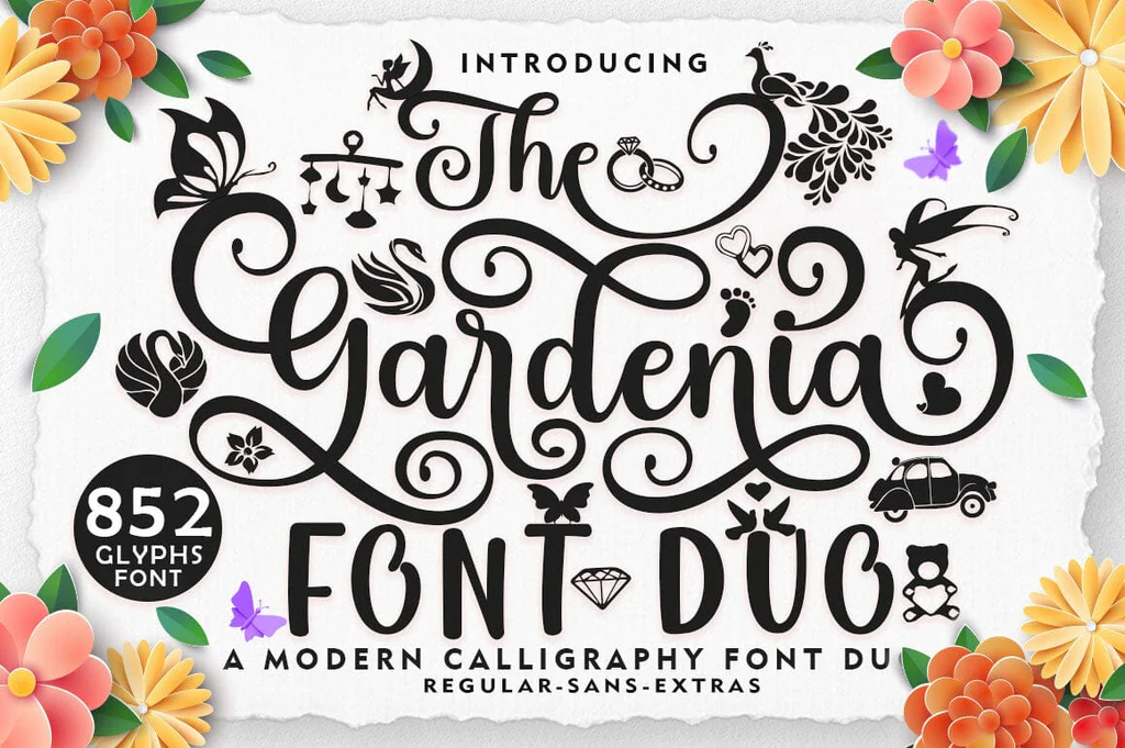The Gardenia Font