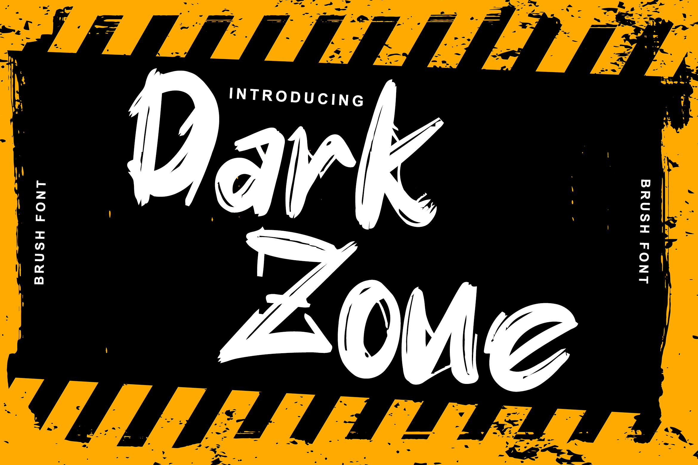 Dark Zone font preview image #1