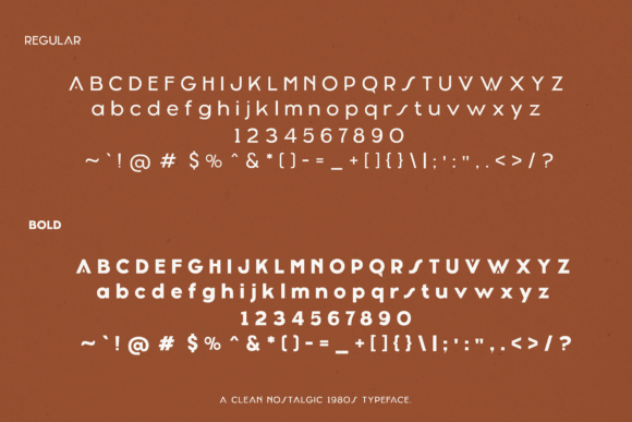 Solid Surge Extruded font preview image #2
