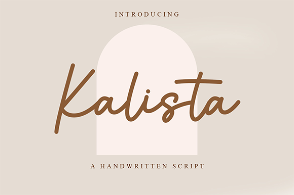 Kalista font preview image #1