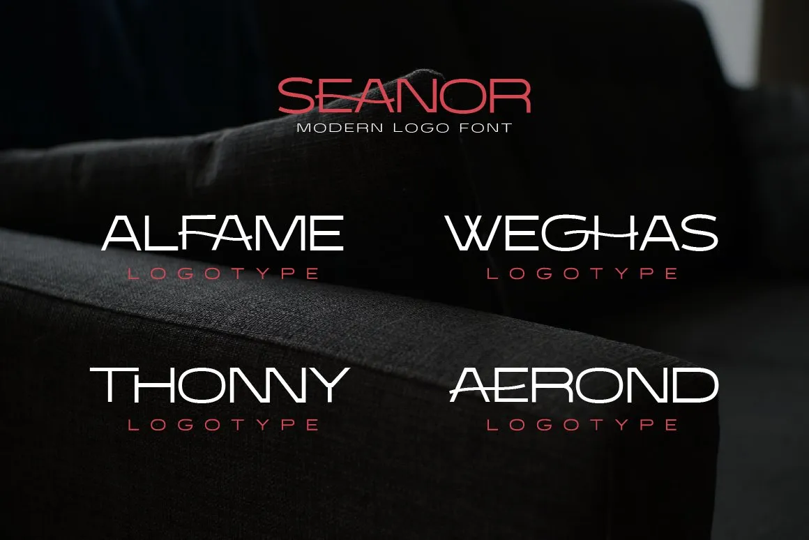 Seanor font preview image #1
