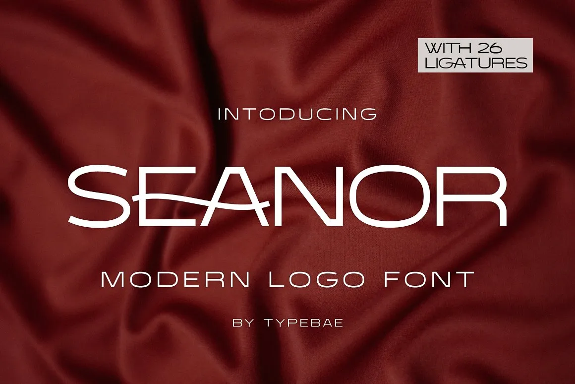 Seanor font preview image #3