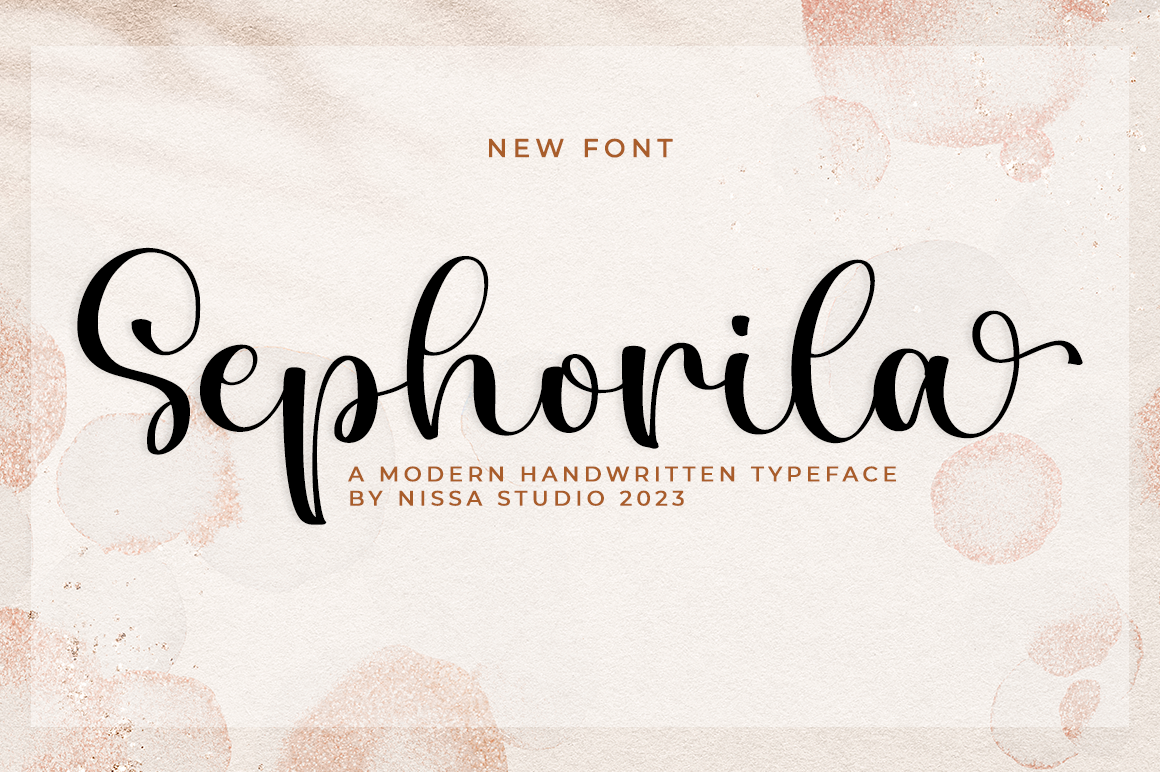 Sephorila Font