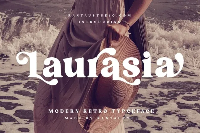 Laurasia font preview image #4