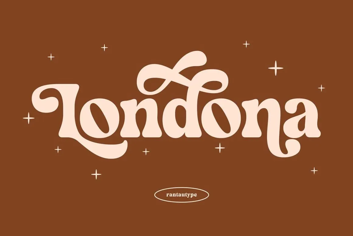 Londona font preview image #3