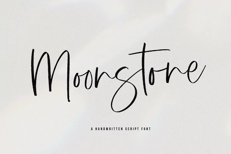 MoonStone font preview image #2