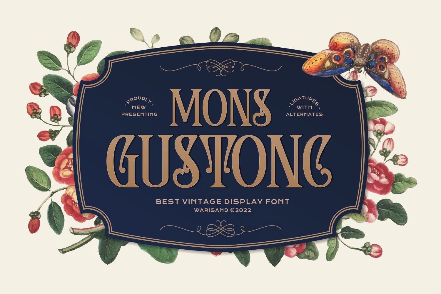 Mons Gustonc Font