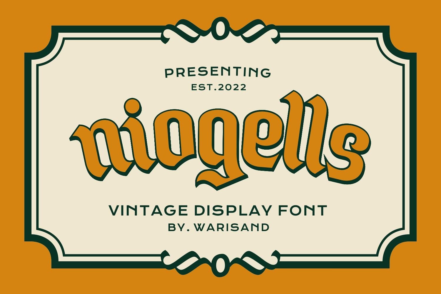 Niogells font preview image #2