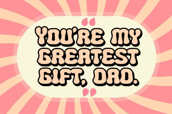 Happy Daddy font preview image #2
