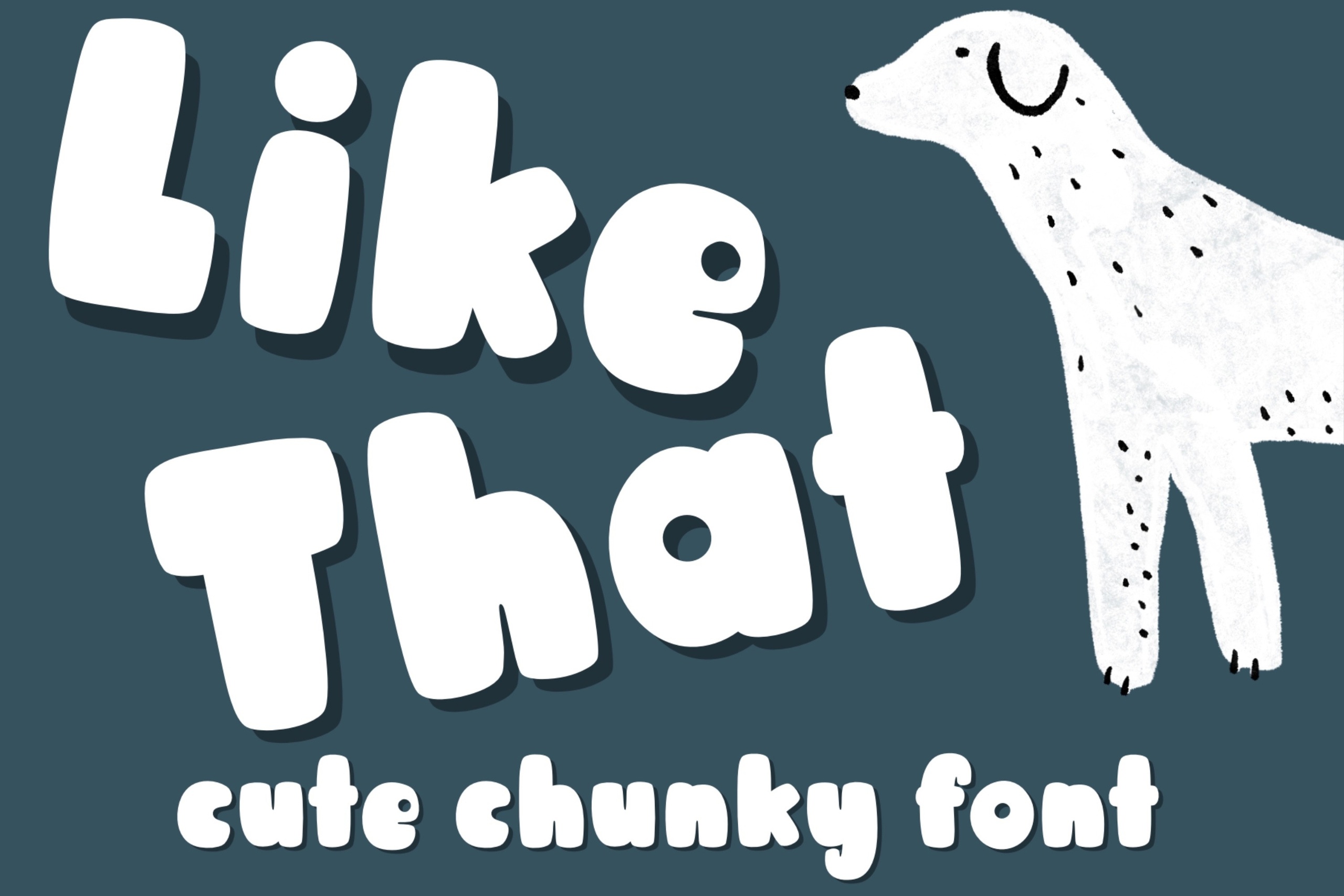 Like That font preview image #5