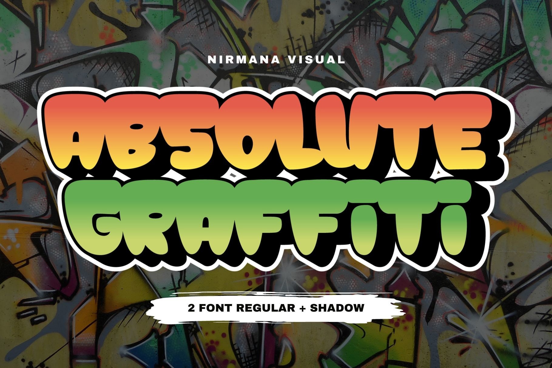 Absolute Graffiti font preview image #2