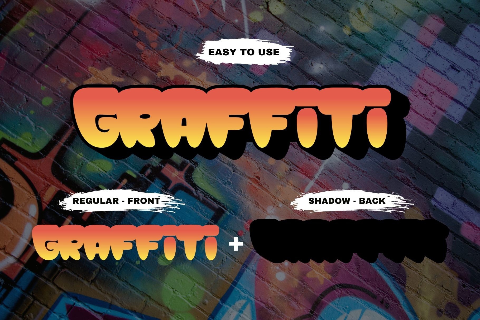 Absolute Graffiti font preview image #4
