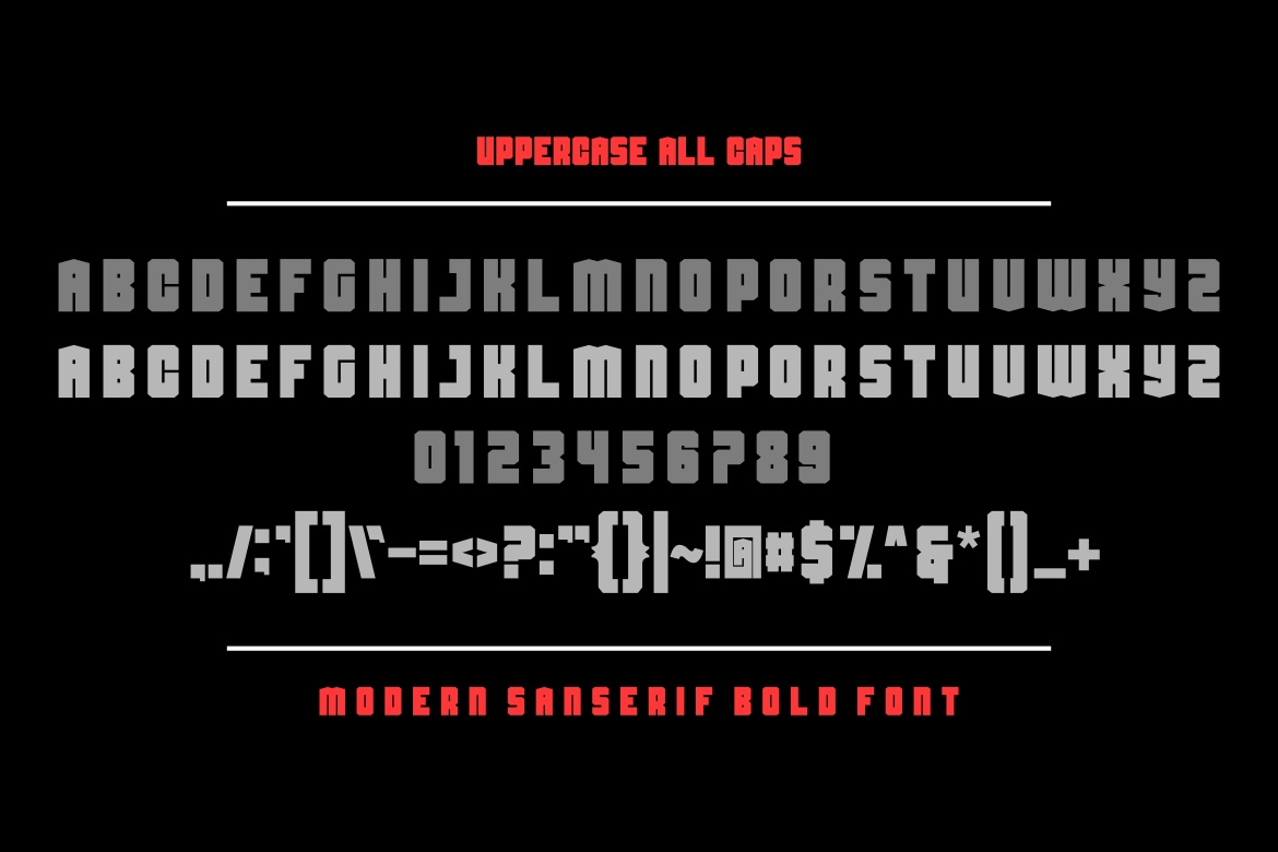 Yhank Morhas font preview image #2