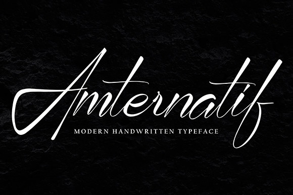 Amternatif Font