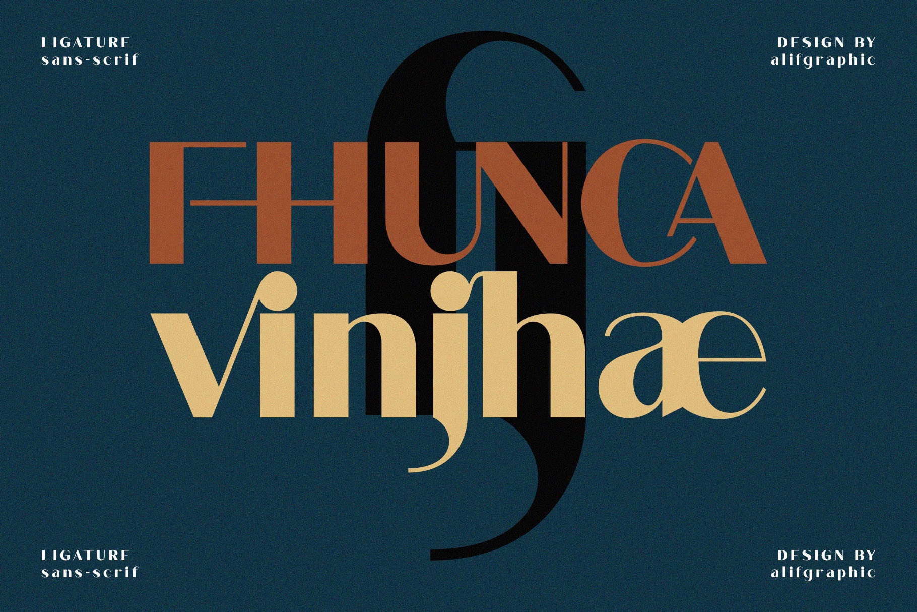 Fhunca Vinjhae font preview image #3