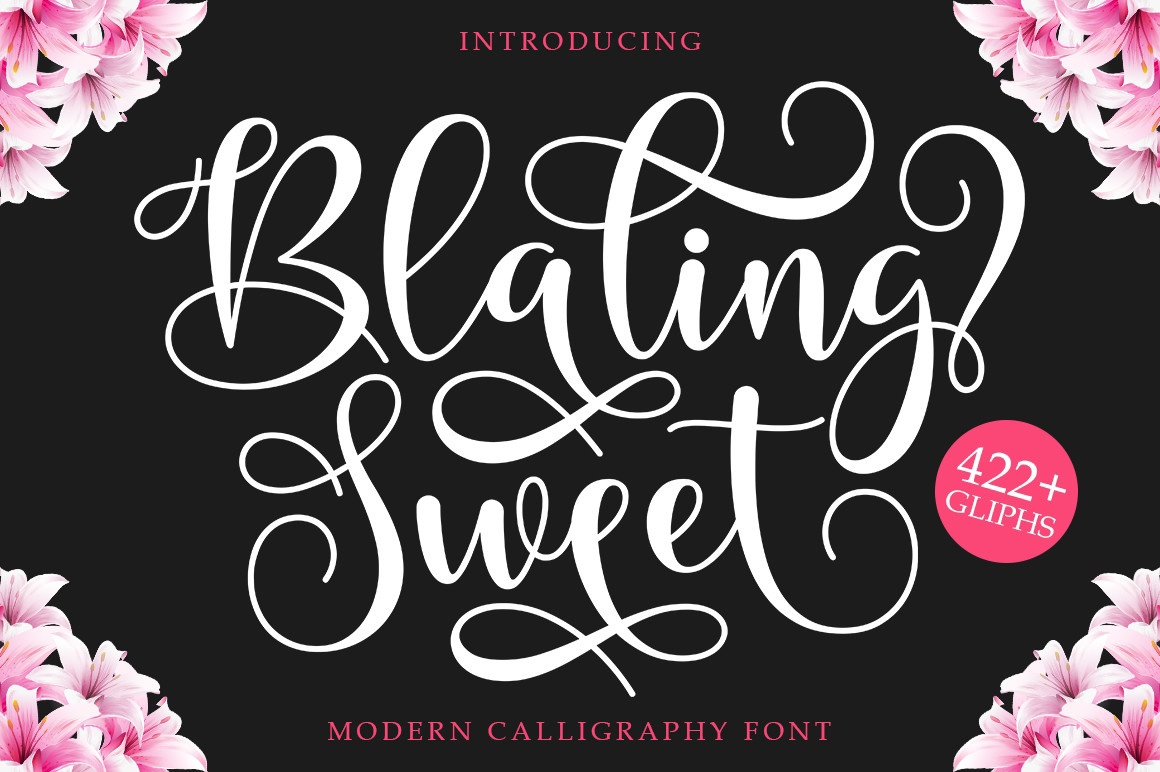 Blaling Sweet font preview image #4