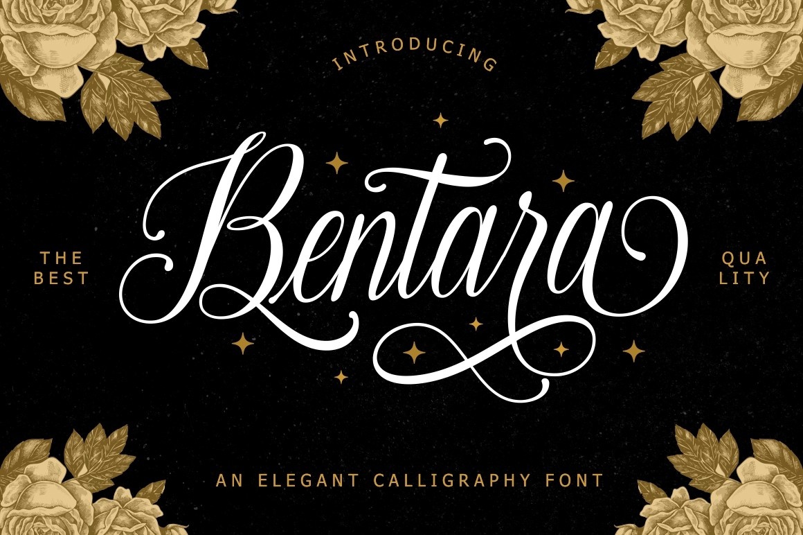 Bentara Script font preview image #2