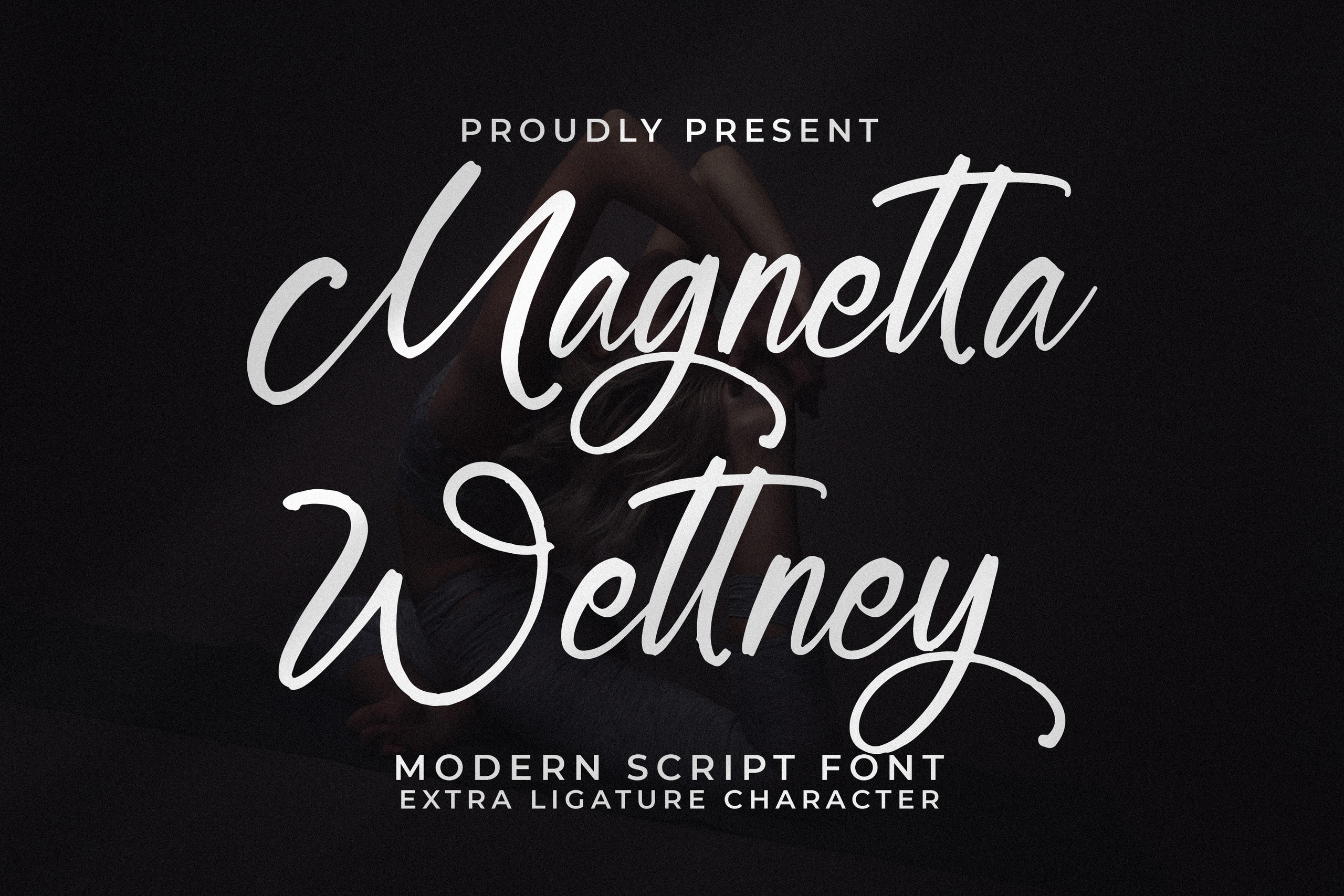 Magnetta Wettney font preview image #2