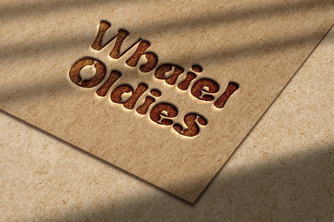 Whaiel Oldies font preview image #3