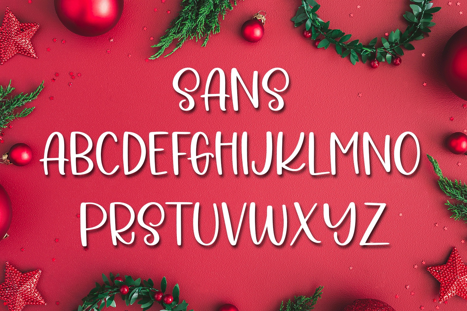 A Holiday Story font preview image #2