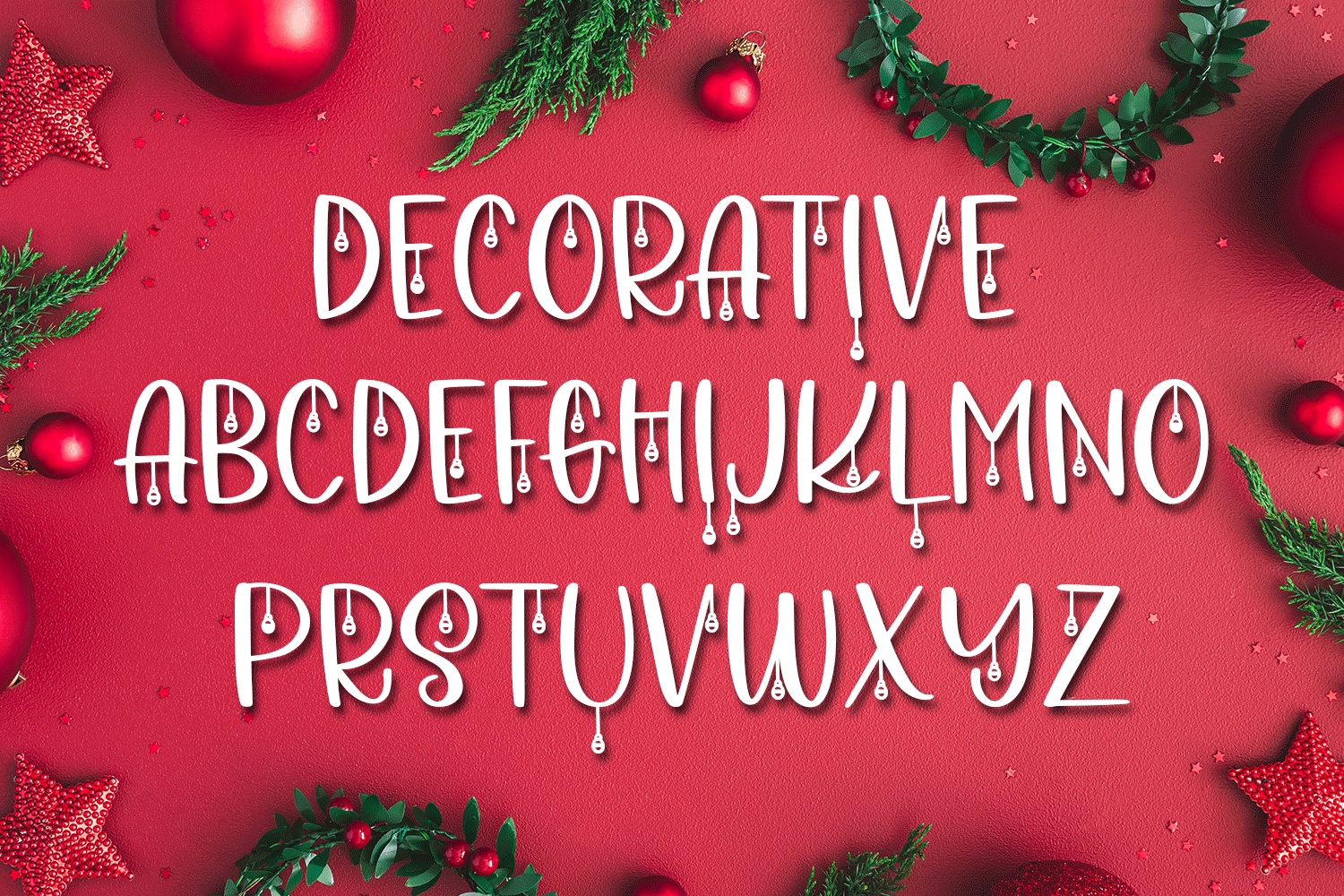 A Holiday Story font preview image #4