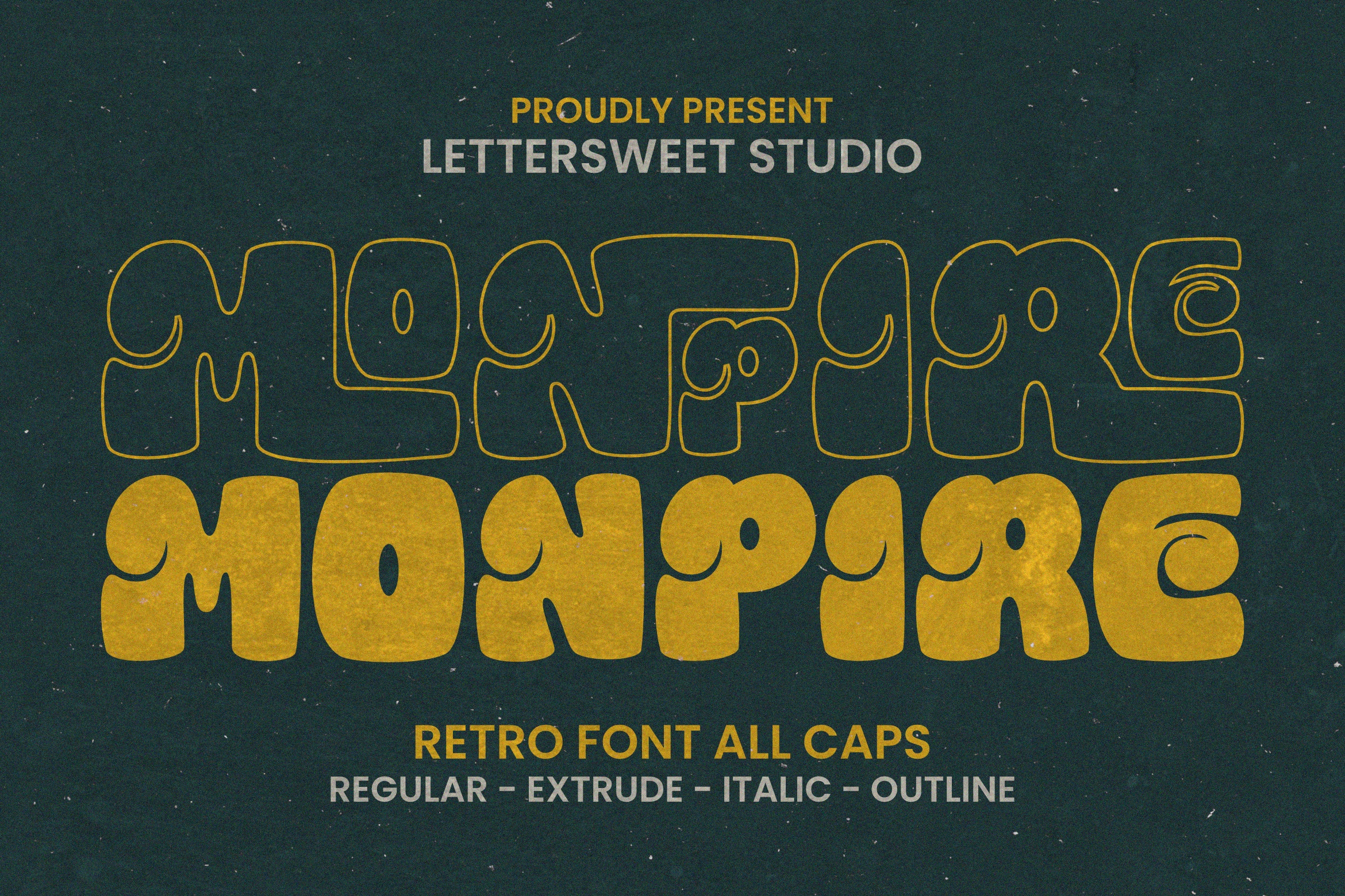 Monpire font preview image #2