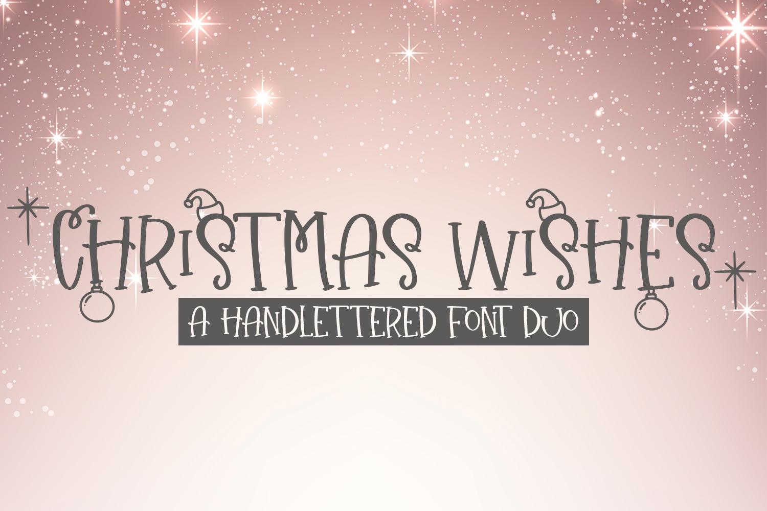 Christmas Wishes font preview image #3