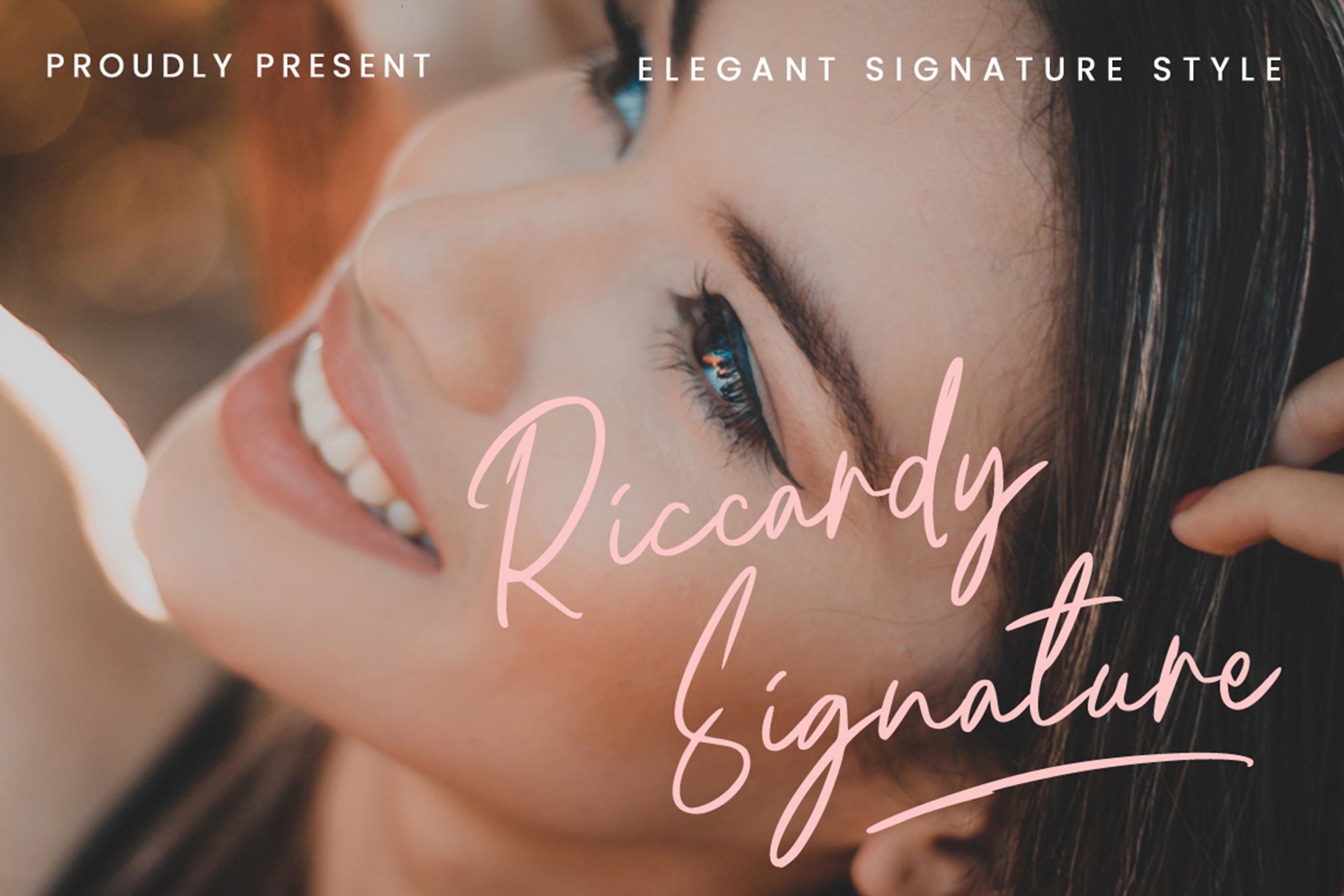 Riccardy Signature font preview image #1